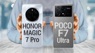 honor magic 7 pro vs poco f7 ultra  full compression