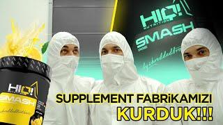 SUPPLEMENT FABRIKASI KURDUK! | BÜYÜK PROJE! | Shredded Brothers