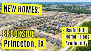 Princeton Tx- Brookside New Homes Community - Aerial View, Info, Home Prices| Oleg Sedletsky Realtor