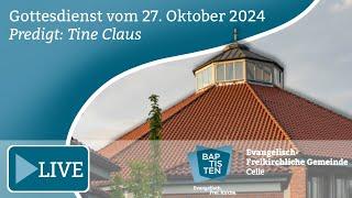 Gottesdienst vom 27.10.24 (Beginn um 10 Uhr)