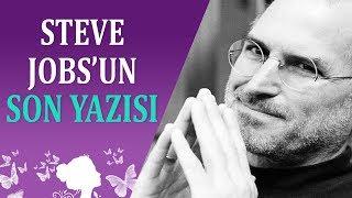 Steve Jobs'un Hasta Yatağındaki Son Yazısı