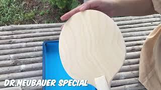 Unbox Blade “ Dr.Neubauer Special “ The Top Blade Table Tennis Dr.Neubauer..