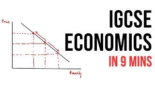 All of IGCSE Economics in 9 minutes (summary)