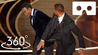 VR 360 : Will Smith slaps Chris Rock at the Oscar 2022