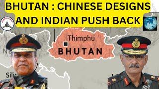 Gunners Shot Clips : Bhutan - Chinese Designs & Indian Pushback / Lt Gen Ata Hasnain (R)