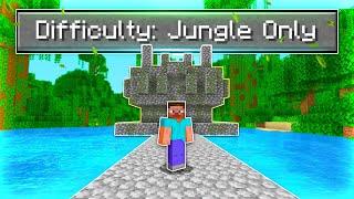 Can You Beat Minecraft In A Jungle Only World?