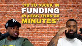 $300k in funding in 40 min with Darius Benders