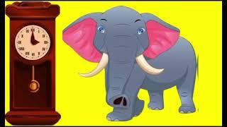 Hickory Dickory Dock elephant | Nursery Rhymes And Kids Songs | Jozo Kids |