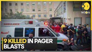 Lebanon Pager Blasts: 9 killed in pager blasts across Lebanon | World News | English News | WION