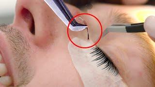 We Try Eyelash Extensions