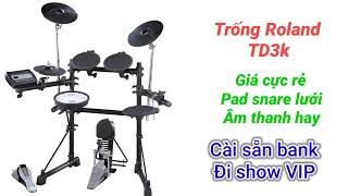 Trống Roland Td3k || Trống điện tử bãi Nhật