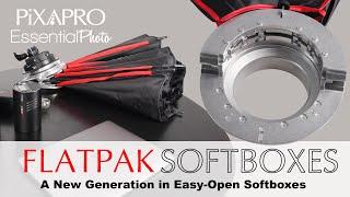 Introducing the New Pixapro  Easy-Open  FlatPak Softboxes #FlatPakSoftbox