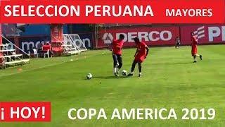 FUTBOL PERU DEPORTES  HOY SELECCION PERUANA  MAYORES  Y SUB 23 ENTRENAN EN LA VIDENA