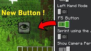  Finally F5 Button Officially Added To Minecraft PE In 1.21.70!