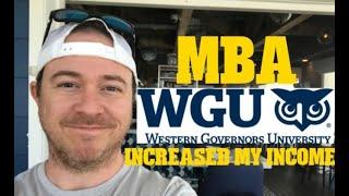 Western Governors University MBA Review: Increased Income!