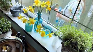 Spring Home Cleaning - Creating a Fairytale Life | Low-maintenance Life | Slow Living Vlog ASMR