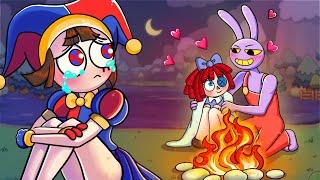 NEW AMAZING DIGITAL CIRCUS // POMNI & JAX & RAGATHA LOVE TRIANGLE?! Sad Story 2D Cartoon Animation