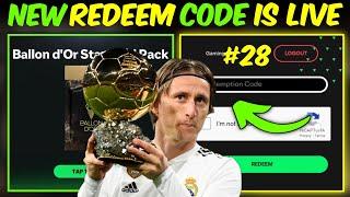 HOW TO GET NEW REDEEM CODES CODIGOS BLASS KODE HARI INI TODAY CANJEAR IN EA FC FIFA MOBILE 24 25