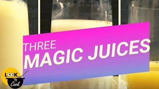 3 Magic Juices WITH ONLY Three Ingredients | EASY & HEALTHY  | Sarikata Dalam Bahasa Malaysia