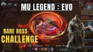 MU Legend : EVO | Rare Boss challenge [ Fight Gameplay ]