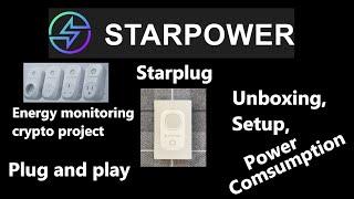 Starplug Energy Saving Smartplug earns Crypto- Unboxing and Setup