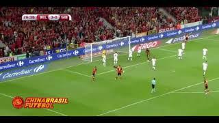 Gol de Axel Witsel pela Seleção da Bélgica - 31/08/2017