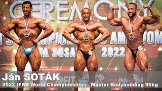 Jan SOTAK, Slovakia ... 2022 IFBB World Master Bodybuilding Champion, 90kg