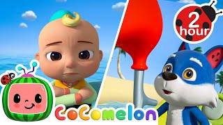 Balloon Boat FACE OFF!  | Cocomelon - Nursery Rhymes | Fun Cartoons For Kids