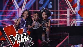 Ana Sofía, Aixa and Millan sing Andas en mi Cabeza - Battles | The Voice Kids Colombia 2019