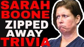 Sarah Boone Zipped Away LIVE Trivia EP334 Dec 8 2024