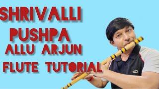 Shrivalli /Pushpa / Allu Arjun/ Flute Tutorial / Milind Dangre/ G Synth Musica