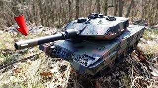 SOFTAIR PANZER im SCHUSS und GELÄNDE TEST! - Leopard II A5 RC