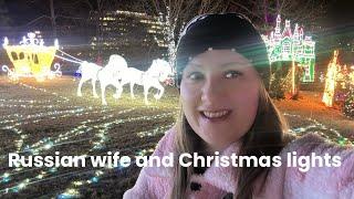 Visiting Christmas Lights Park