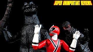 Abridged Reviews - Godzilla Vinyl Wars Bear Model Godzilla 1954 w/ Train Figure