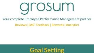 How to do Goal Setting in Performance Reviews @ GroSum - It’s simple & flexible