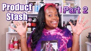 My Natural Hair Product Stash! Part 2 | Type 4 Natural Hair