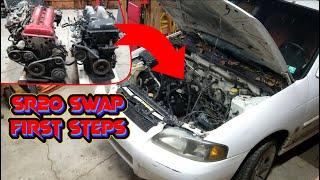 Sentra SE-R Spec V SR20 Swap First Steps