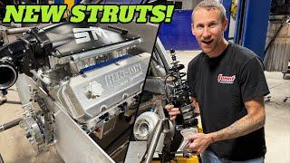 LONG TRAVEL STRUTS ON A CHASSIS CAR! BILLY’S CAMARO UPDATE!