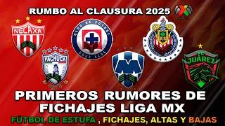  PRIMEROS RUMORES Y FICHAJES LIGA MX CLAUSURA 2025 | COWELL BAJA DE CHIVAS? FICHAJE PARA RAYADOS?