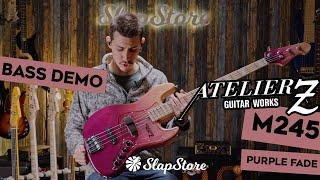 Bass Review: Atelier Z M245 Purple Fade (ft. @DavidVause)