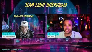 Team Light Interviews David Palmer The Leo King with Rion De'Rouen, Lightworker Mid 2024 Check In