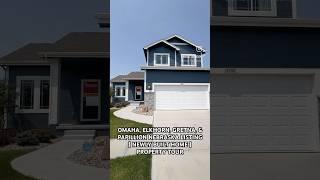 OMAHA, ELKHORN, GRETNA, & PAPILLION NEBRASKA LISTING | NEWLY BUILT HOME | PROPERTY TOUR