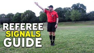 Soccer Referee Signals Guide