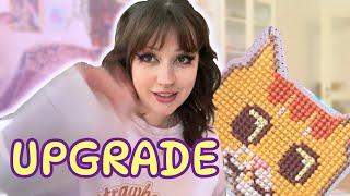 Vlog Upgrade - YEAH?! - Spend A Week With Me | Chatty Crochet & Xstitch Vlog - Shaiyeh