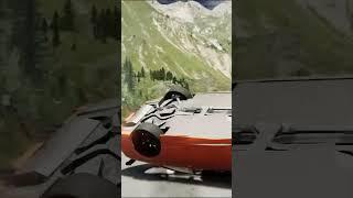 Tunnel Loop with a BMW  #shorts #beamngdrive #crashboompunk