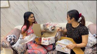 Finally payal di or golu ko diye diwali gifts or kari bacho sath masti ️️️