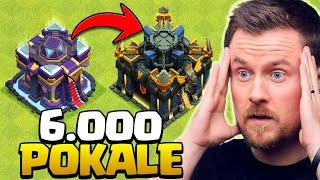 WELTREKORD - Rathaus 15 auf 6.000 Pokalen in Clash of Clans