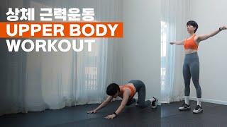 상체 팔라인 운동 32 맨몸으로 충분히 팔라인 탄탄하게 UPPER BODY ABS WORKOUT 30