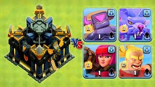 Temporary Troops vs Town Hall 17 (Clash of Clans)