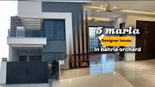 5 marla designer house in bahria orchard | bahira orchard | #house #construction #home #bahriatown